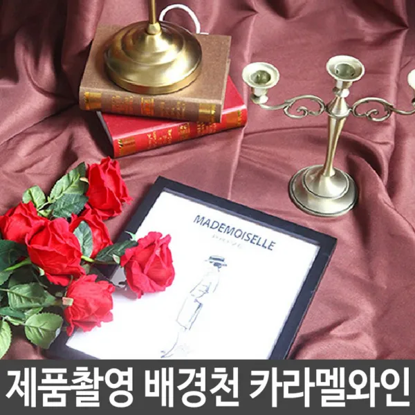 쇼핑몰 제품 소품 촬영 스튜디오 배경천 인스타 Sns 카피브라운 3.1*4m