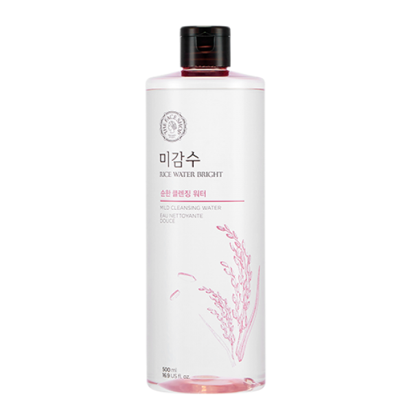 더페이스샵 미감수 브라이트 순한 클렌징워터 500ml(대용량), 1개, 500ml