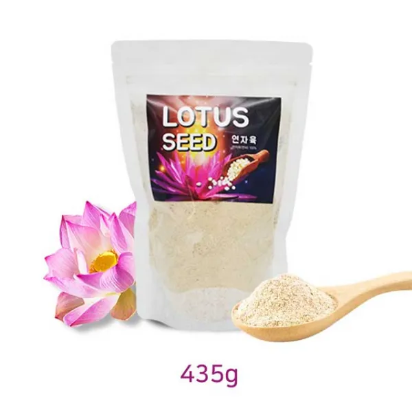 볶은 연자육 분말 435g 연꽃씨앗분말 100% 연배아, 1팩
