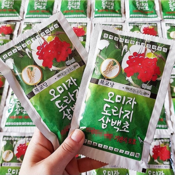 북교당한약방 오미자 도라지 삼백초 목맑음차, 50포, 80ml