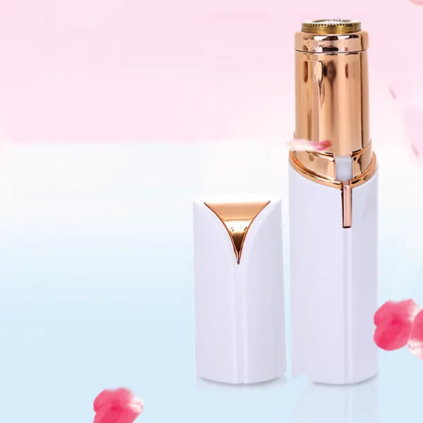페이셜 솜털 제거기/솜털제모기/쉐이버/립스틱 면도기/F, FLAWLESS 얼굴솜털제모기/화이트