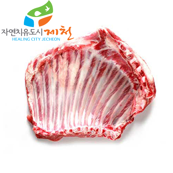 충북 제천 자연방목 토종 흑염소고기 갈비 2kg, 1팩