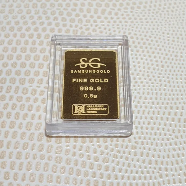 순금 골드바 0.5g 99.99% 24k