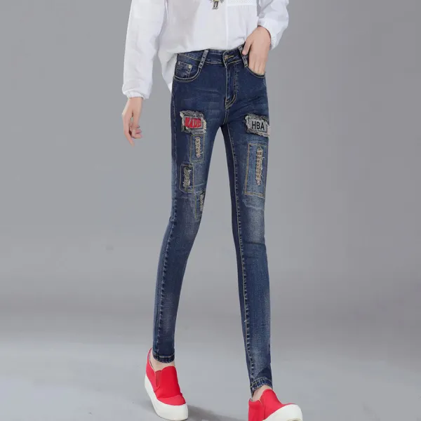 봄 겨울 동대문 여자 청 기모 모직 편한바지 Zno6um