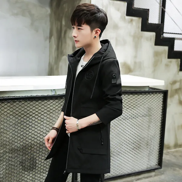 해외직구 봄 가을 바람막이 남성 후드재킷