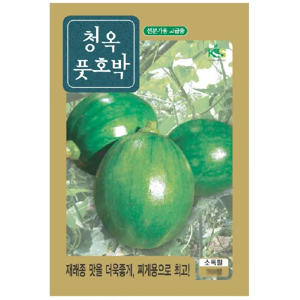 씨앗 호박 청옥 풋호박 10립