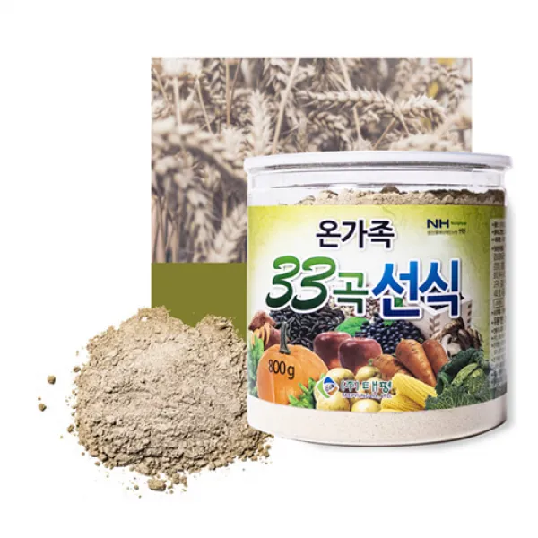 태평선식 선식 온가족33곡선식800gx1통, 800g, 1통