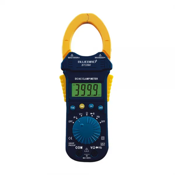 [ALN_4999720] 블루버드-디지털클램프테스터 BT-3390 AC600V DC600V (1EA) 클램프테스트기 디지털클램프미터 크램프미터 디지털미터기 디지털클램프테스터
