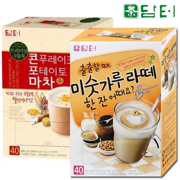 담터 포테이토 마차40T+담터 미숫가루라떼40T 총80T, 1세트