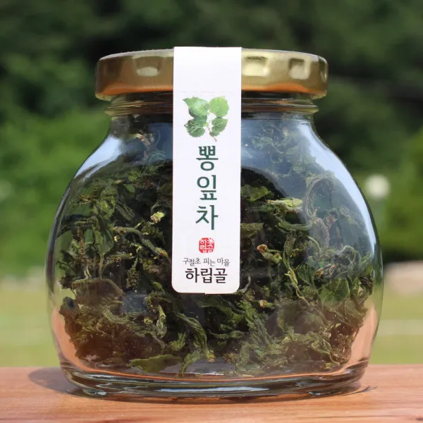 하립골 뽕잎차 무농약 뽕잎새순차 국산, 10g, 1병