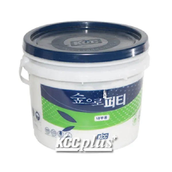 KCC 숲으로 퍼티 내부용 1kg 5kg 핸디코트 보수 목재 합판 빠데 MDF DIY, 미백색 5kg