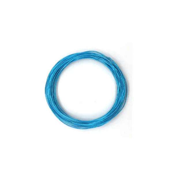미리사몰 와이어공예 철사 1.0mm 1.6mm 컬러 칼라 공예철사 자유롭게 구부리고 절단 이니셜 공예 레터링 인테리어, 와이어공예철사(1.0mm):하늘