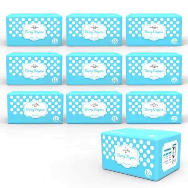 씬바이 베리 강아지기저귀 수컷용 10팩 120매 S 10팩