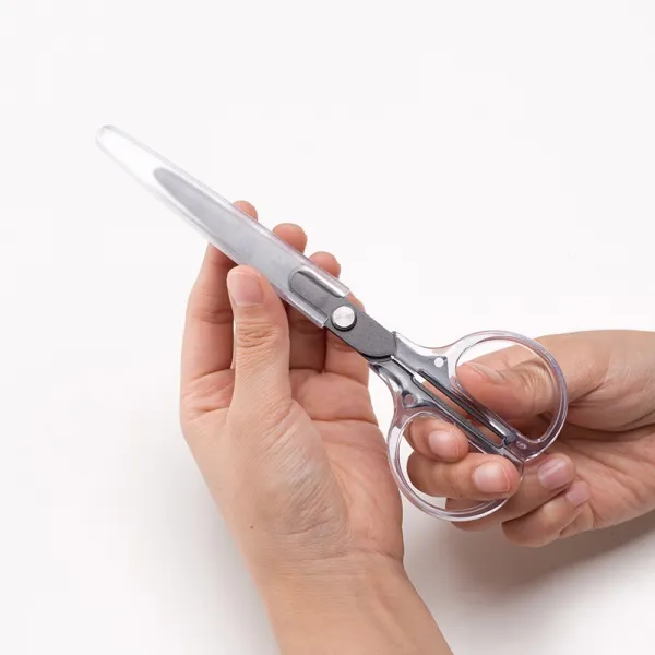 단순생활 클리어 다용도 가위 단품