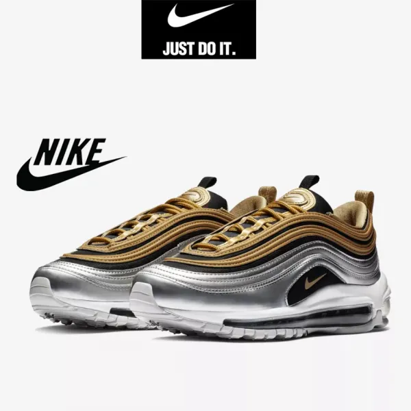  미국직구정품 나이키 운동화 에어맥스97 우먼 골드실버 Nike Air Max 97 Women's