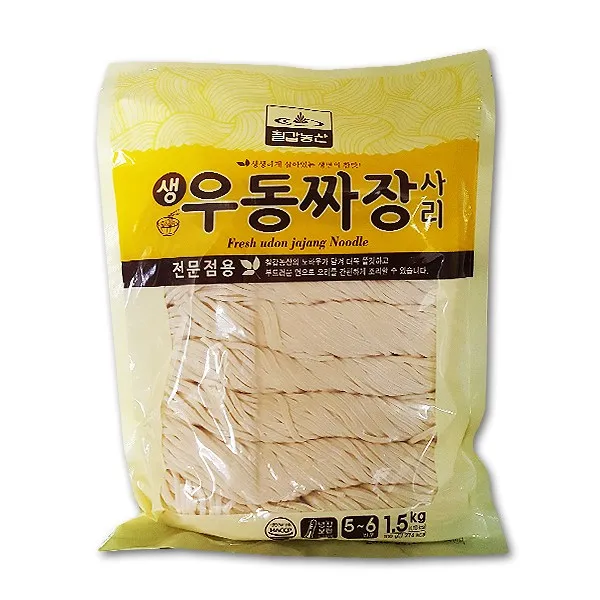 SB/2/칠갑농산 생우동짜장사리 1.5kg -8개/생면, 단일상품