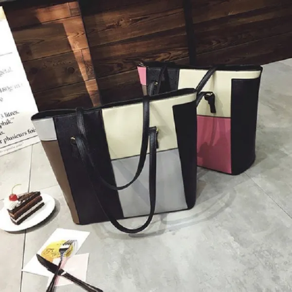 산뜻하고 쓰임새많은 큐브 숄더백