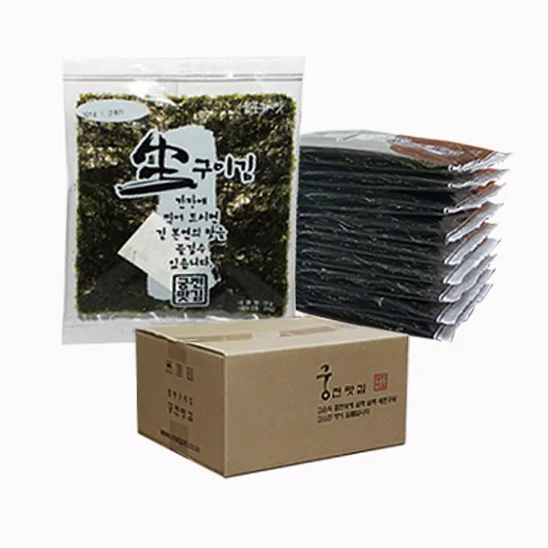 궁전맛김 무조미 전장 생구이김 10봉 10봉