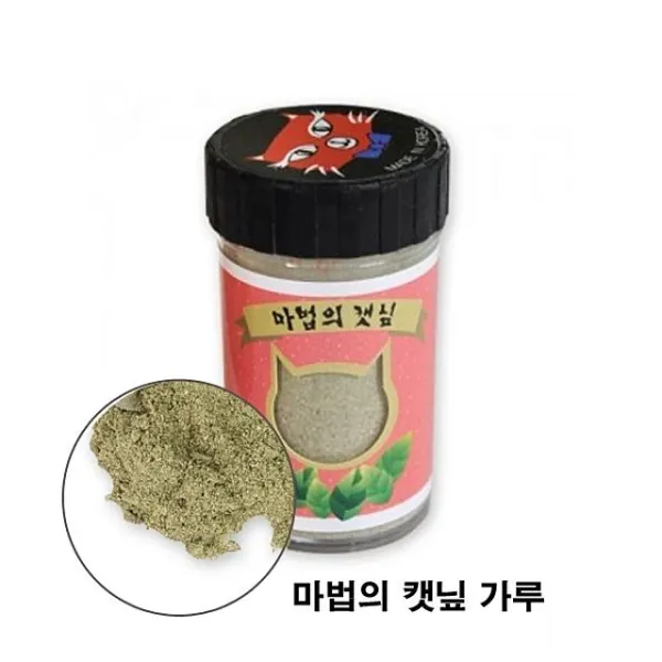 라앤다애묘사료 [먹이캣닢장난잎간식고양이가루327PMC마법의캣닢] 펫모닝