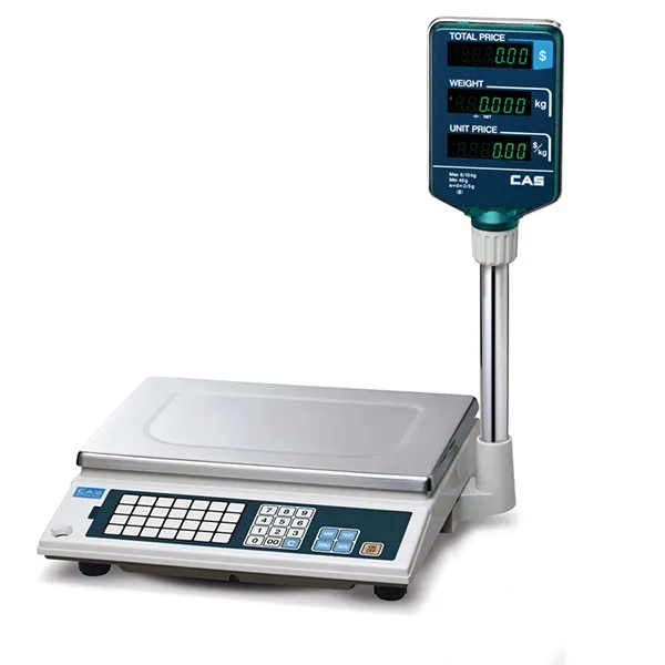 카스 요금저울 AP-1 30kg 5g(10g) 28개의 직접 PLU 200개의 간접 PLU, AP-1(30kg)