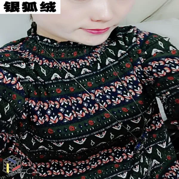 원피스 플라워 무늬 드레스 여성에게 신상품 가을 겨울 내 쉬폰 레이스의