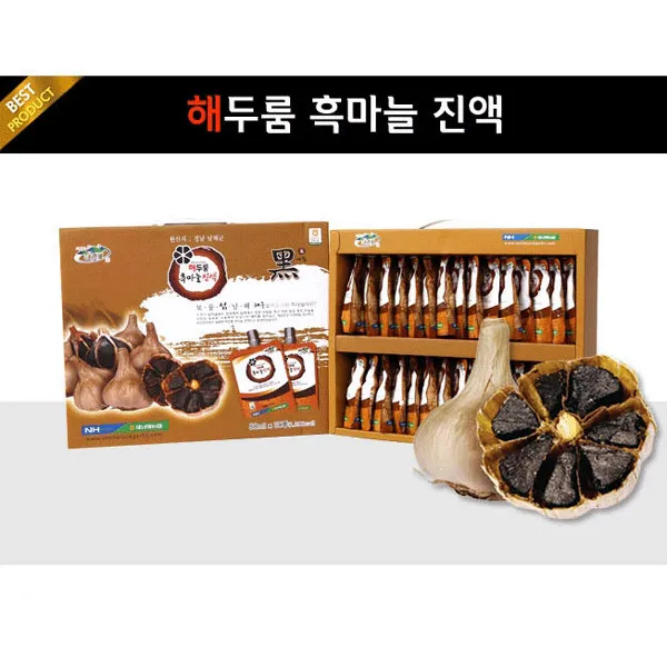 새남해농협 해두름 흑마늘 진액 80ml 30포 마늘, 30개입