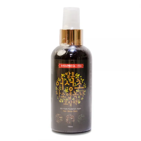 동광한방몰 어성초자소엽녹차 발효 모발팩 160ml 헤어팩, 1병