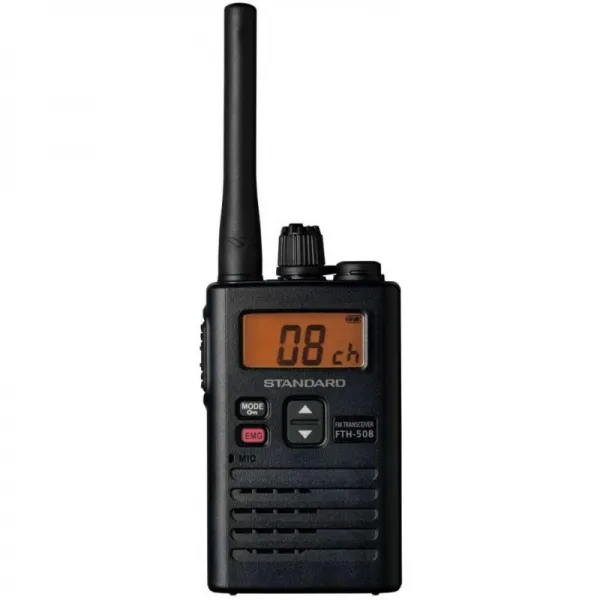 버텍스 스탠다드 방수 형 무면허 · 특정 소 전력 트랜스시버 9 + 11ch (중계 통신 9 + 18ch) FTH-508, 단일상품