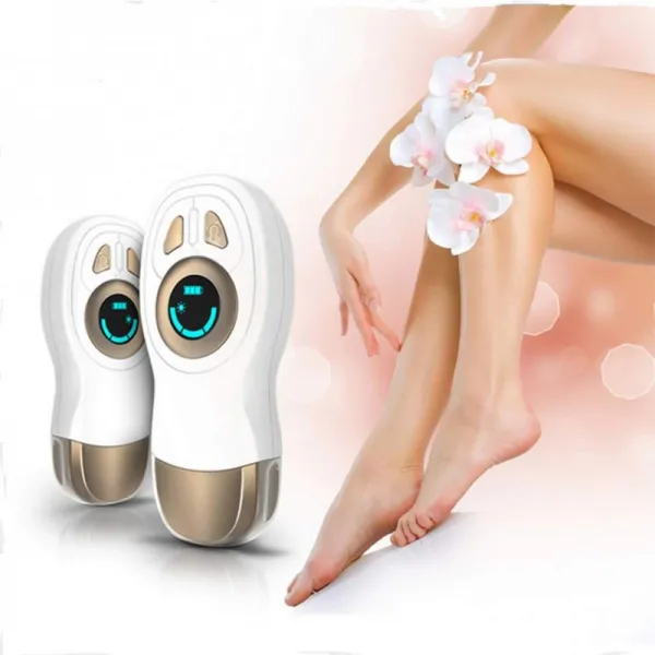 SHOWLISS 블루 레이 난방 모근 제거기 광 에스테틱 광 미용기 전기 제모 기 클리너 레그 & 얼굴 & 겨드랑