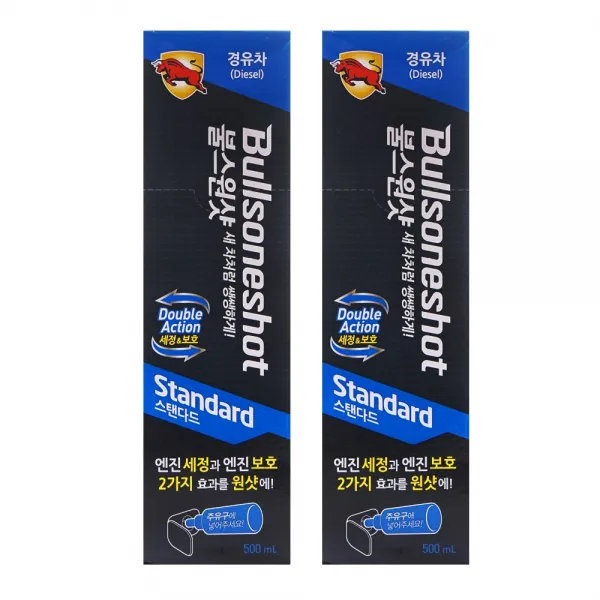 불스원 경유용 불스원샷 자동차 크리너, 2개, 500ml
