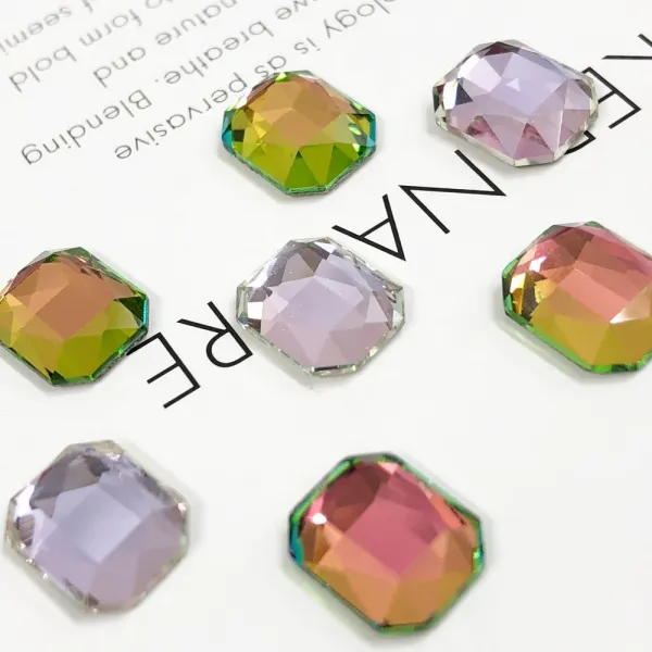 MC플러스 에메랄드직사각7602 평스톤10X8mm(5개입), 고스트라이트