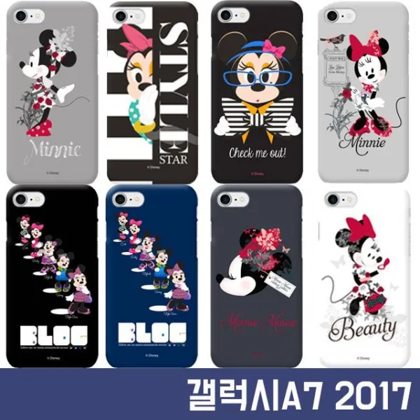 남다른핸드폰케이스_갤럭시a72017a720디즈니정품미니마우스슬림핏하드케이스
