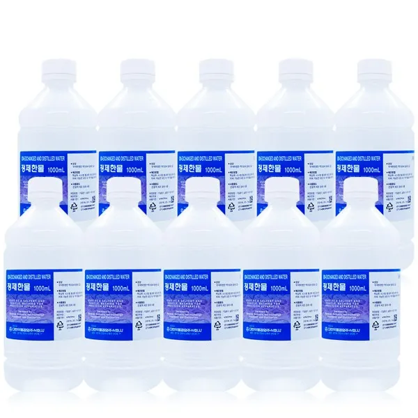 대한약품 정제한물 1000ml x 10개(1박스), 10개