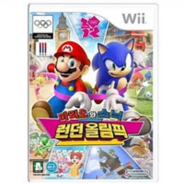 WII 마리오와소닉 런던올림픽 한글판 상태좋은중고