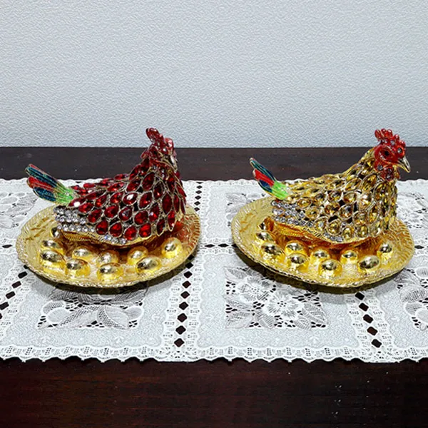 쇼핑아트 알닭보석함(중)(8269) (1), 옐로우