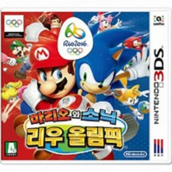 3ds 마리오와 소닉 리우 올림픽 한글판 중고