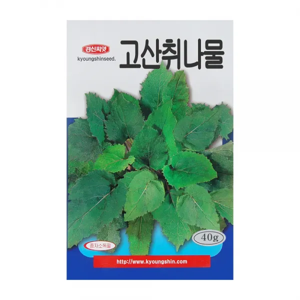 경신종묘 취나물씨앗 고산취나물 40g