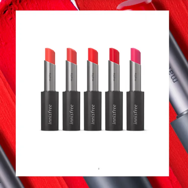  Innisfree 리얼핏 매트 립스틱 3.6g 2019년 New 1호 선샤인피치 1개