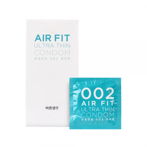 바른생각 002 에어핏 콘돔 12개입 10개