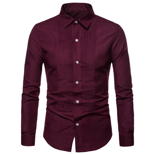 원픽 남성 유럽코드 드레스 슬림 셔츠