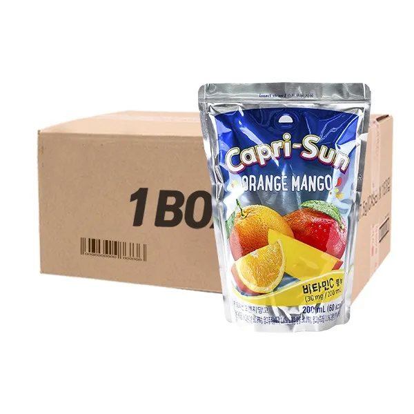 (무료배송) 농심 카프리썬 오렌지망고 200ml 20입 카프리썬 음료 뽀로로음료 아이음료 키크몬, 13XR_[Box] 농심카프리썬 오렌지망고200ml20입