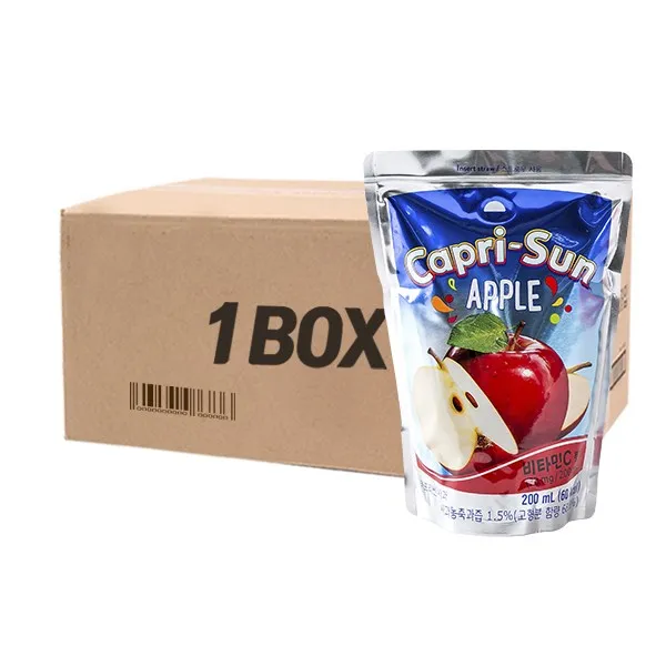 (무료배송) 농심 카프리썬 사과 200ml 20입 카프리썬 음료 뽀로로음료 아이음료 키크몬, 13XE_[Box] 농심카프리썬 사과200ml20입