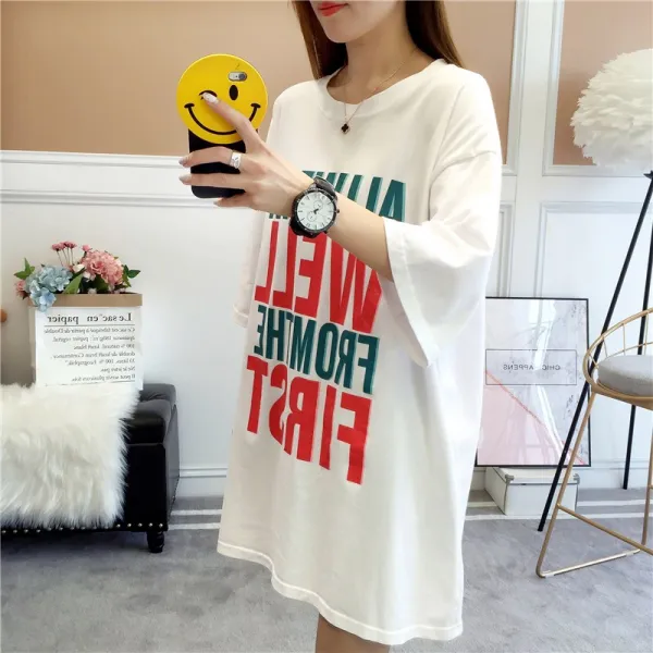  마마루시아 여성 반팔 티셔츠 Xt77
