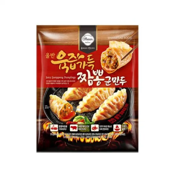 [신세계푸드] 올반_육즙가득짬뽕군만두_315g*2, 1개, 315g