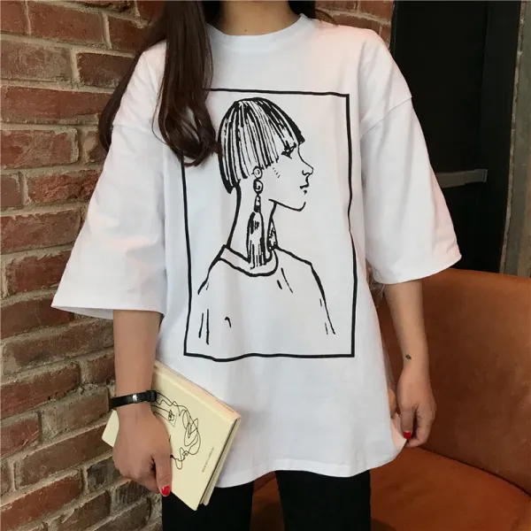  마마루시아 여성 반팔 티셔츠 Xt97