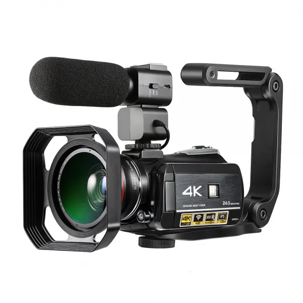 Egis 4k 비디오 카메라 개인방송 캠코더 단일모델