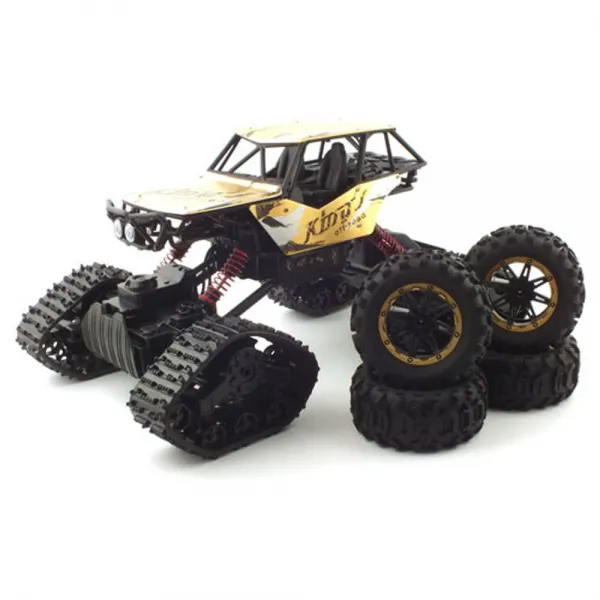 jkl30709 4륜궤도트럭 4륜 Combuytoys 궤도 스노우모빌 트럭 8897188E 맷트렉RC 락크라울러 (CBT889726GO)