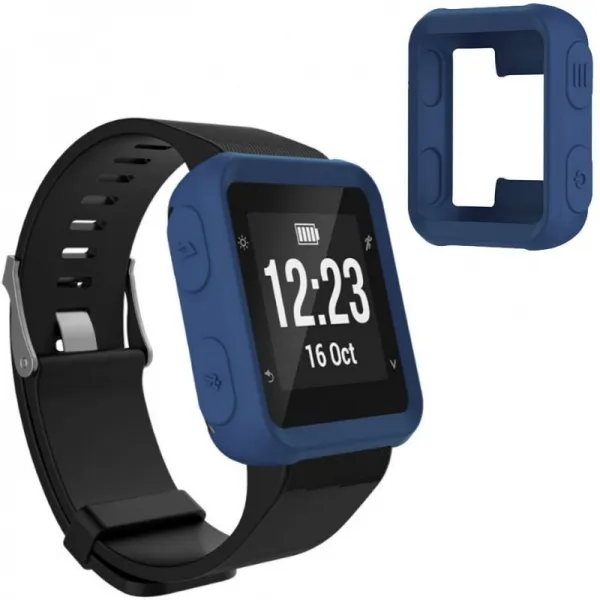 MaxKu GARMIN ForeAthlete 35J 실리콘 케이스 소프트 커버 다방면 보호 탈착 GARMIN 가민 실행 시계 Fore