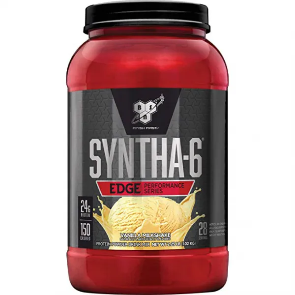 BSN 신타 6 엣지 프로틴 파우더 드링크 믹스, 1.02kg, 바닐라 밀크셰이크(Vanilla Milkshake)
