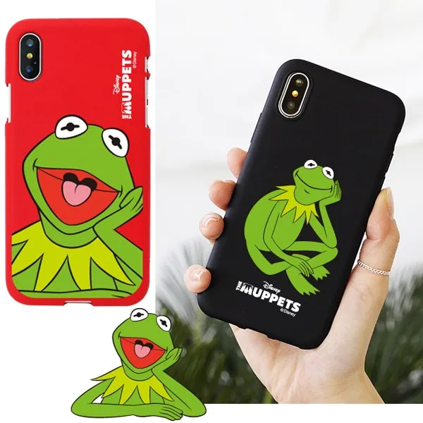 LG X400 K121 엘지 엑스400 전용 Disney 머펫 베이직 컬러 소프트 젤리 휴대폰 케이스